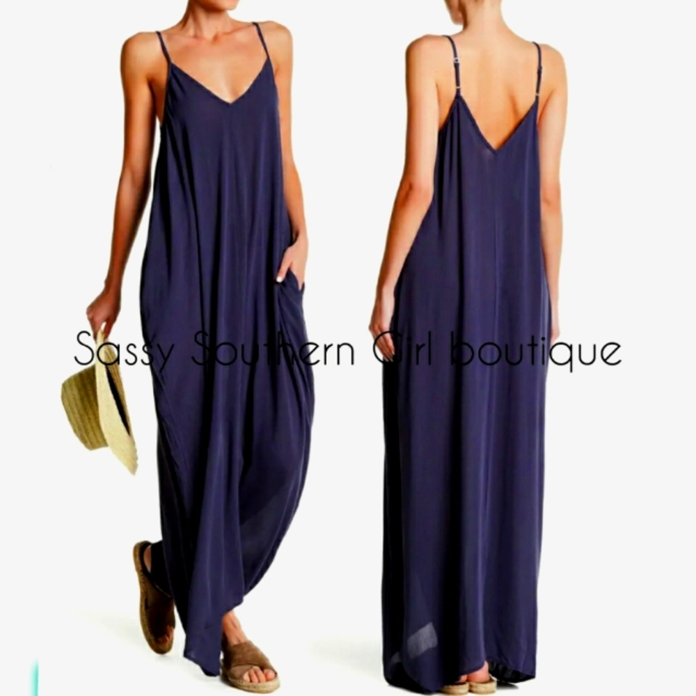 🆕⭐Navy blue maxi dress